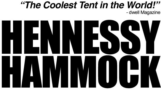 hennessy hammock - the coolest tent in the world